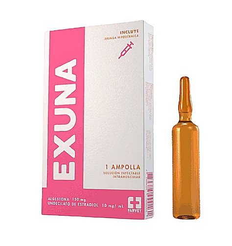 exuna precio|EXUNA Solucion Inyectable x 1 Ampolla x 1 mL